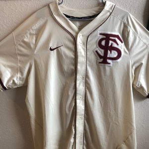 Nike Dri-Fit Florida State (FSU) baseball jersey